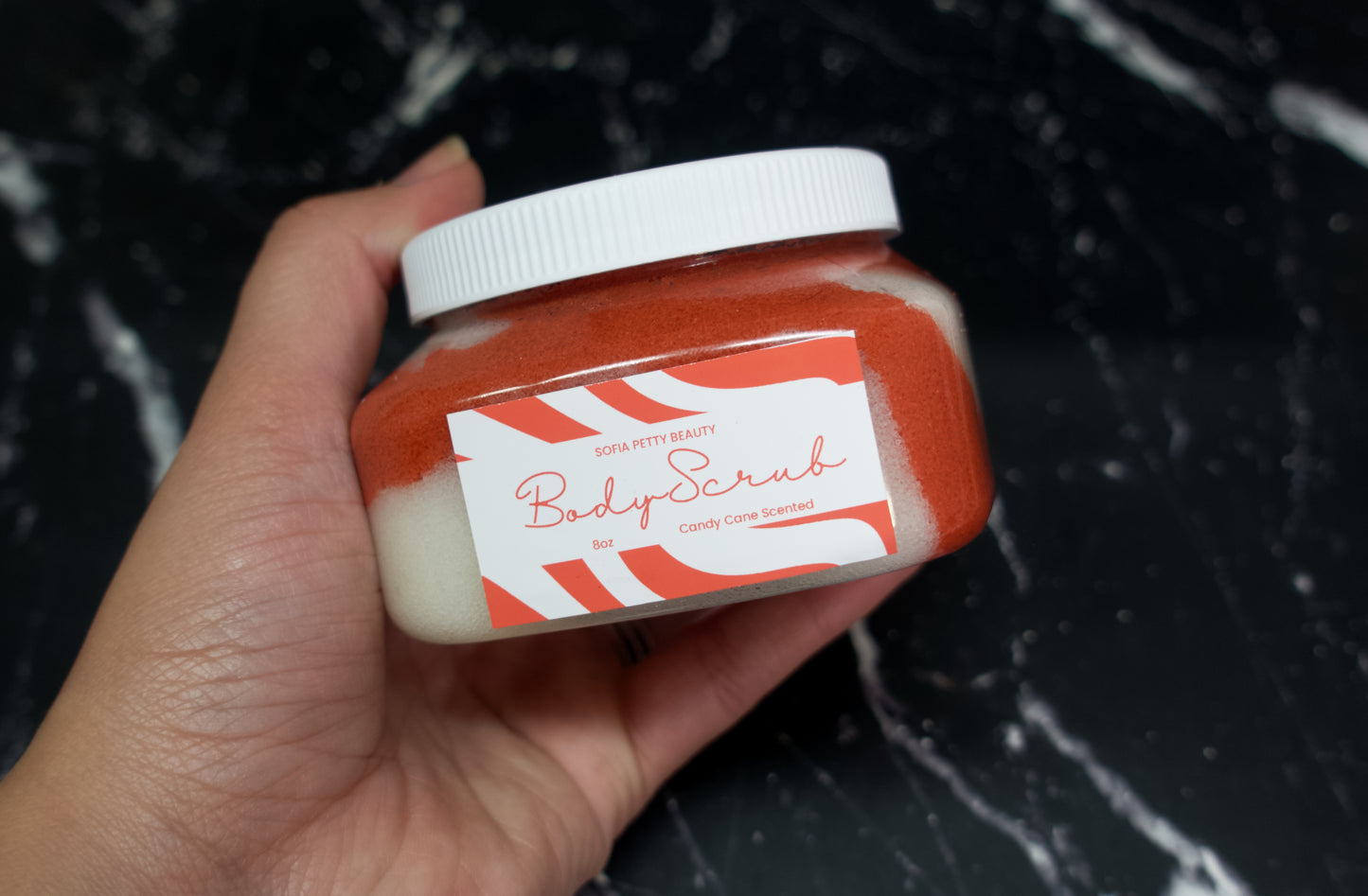 Candy Cane Body Scrub
